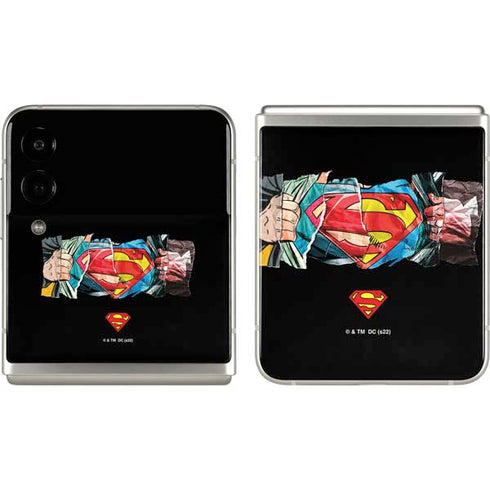 DC Comics Superman Shield Galaxy Z Flip3 5G Skin